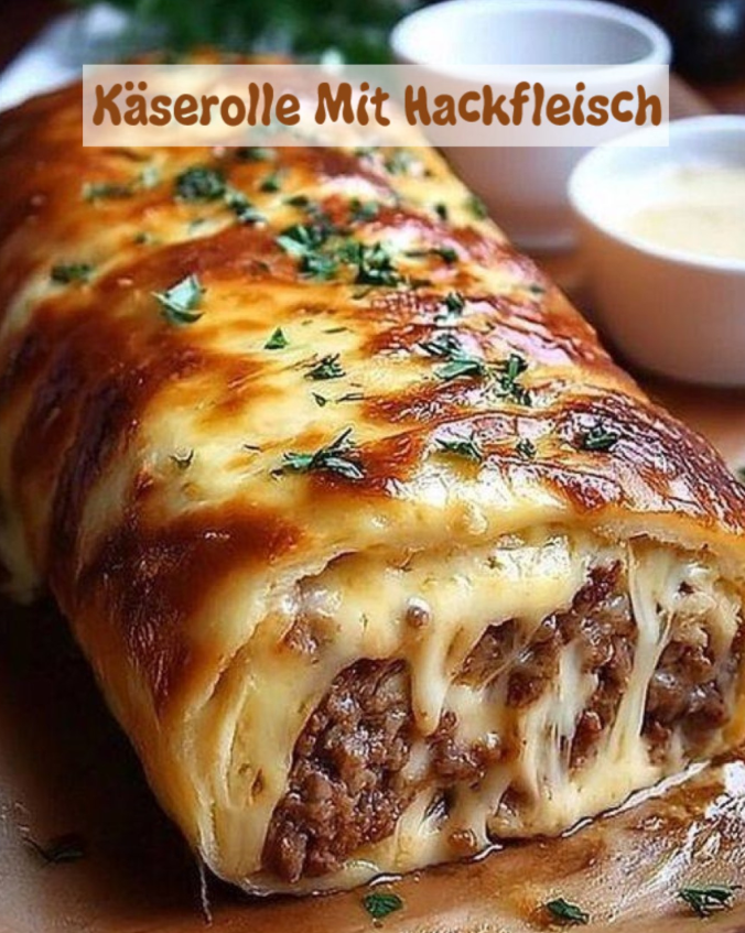 Käserolle mit Hackfleisch | EKoch Käserolle mit Hackfleisch | EKoch