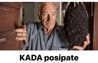 Kada posipate papar ispred svojih vrata, biti ćete mi zauvijek zahvalni!