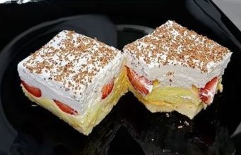 Slatka poslastica poznata kao “Torta s jagodama poput sladoleda” može se pripremiti u tren oka, bez potrebe za pečenjem.