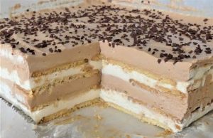 Eurokrem kolač koji se ne peče, priprema traje osam minuta