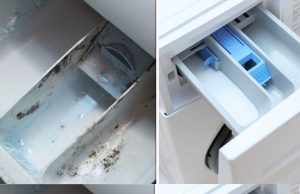 Der geniale Trick zum Reinigen der Waschmaschinenschublade