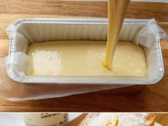 Ich gönne mir das jeden Abend und nehme kein Gramm zu. Es ist der einzige Kuchen, den ich nach dem Abendessen essen darf. Er hat nur 90 Kalorien